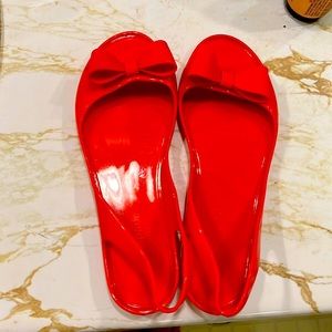Kate Spade Jelly Flats